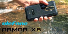 Ulefone Armor X8 обзор водонепроницаемого смартфона IP68/IP69K
