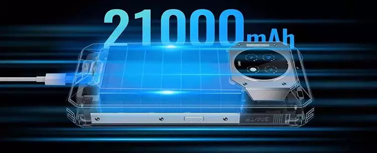 Купить Oukitel WP19 смартфон IP69K с батареей 21000 мАч
