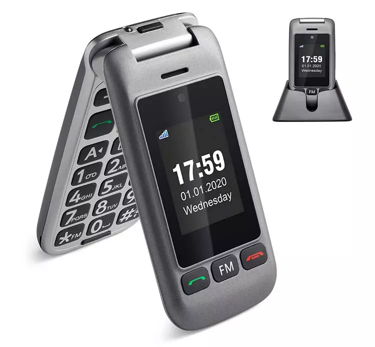 Купить ARTFONE G6 Flip телефон-раскладушка с большими кнопками